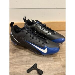 Nike Super Speed D Low Football Cleats Mens 14 Sport Royal 318745 NEW